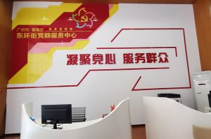 江南（中国）官方集团党支部书记陈文舒到东环街党群企综合服务中心参访交流