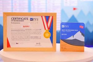 喜报！江南（中国）官方集团荣膺“2024极帜奖—最佳人力资源管理项目”奖